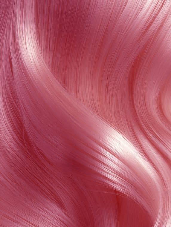 Dagny PINK FEVER på hår